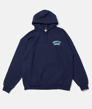 SEDAN / COLLEGE LOGO HOODIE / Navy