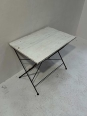 白天板の折りたたみロッドテーブル