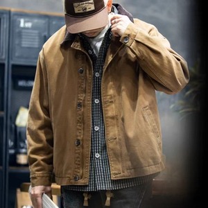 カジュアルアメリカンレトロ ルーズジャケット 2カラー 10787