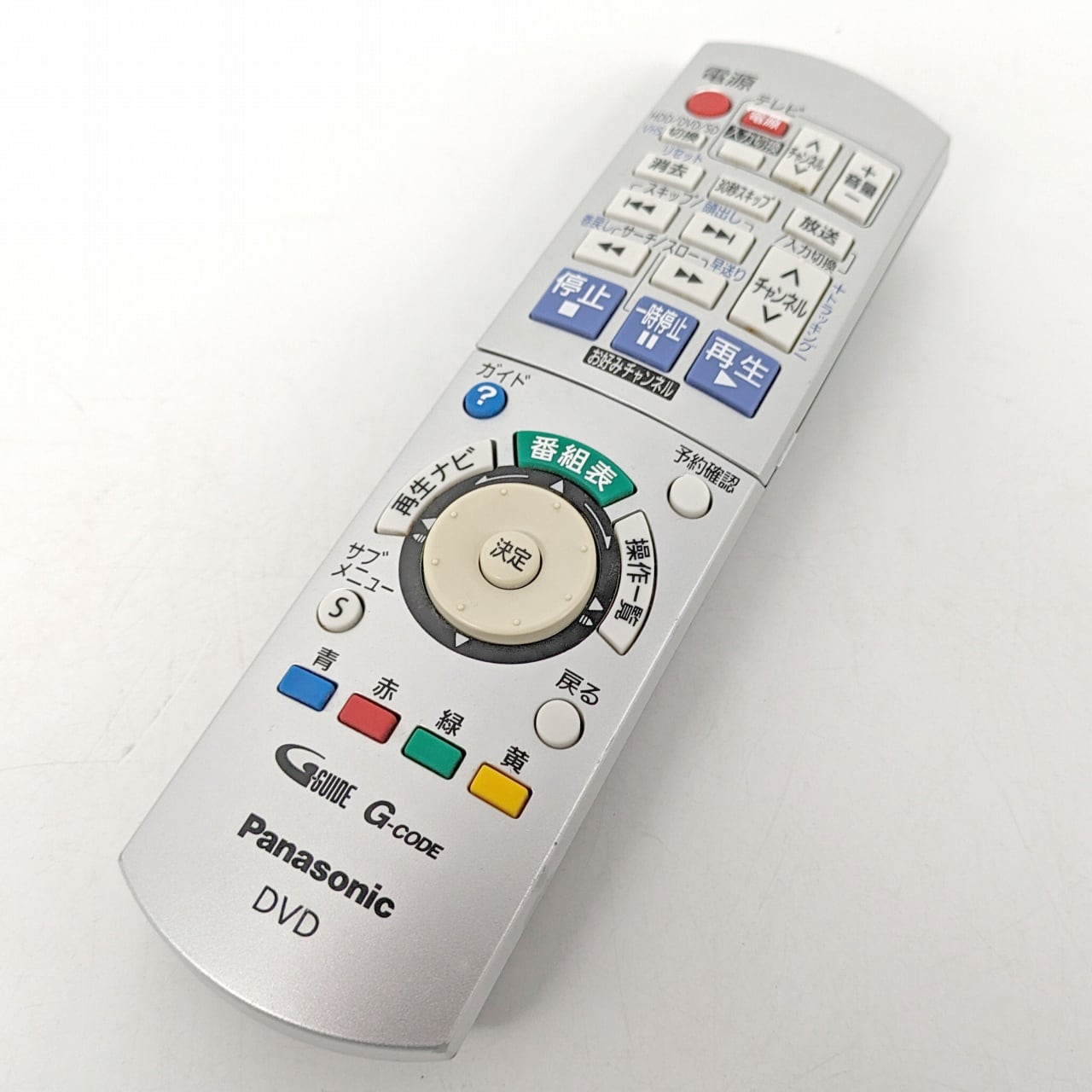 Panasonic(パナソニック)・ハイビジョンDVDレコーダー用リモコン