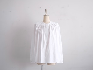TENNE HANDCRAFTED MODERN “ new many tuck shirts Thomas mason cotton “ white
