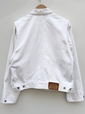 80〜90s Ralph Lauren "WHITE DENIM" WORK JACKET Size L