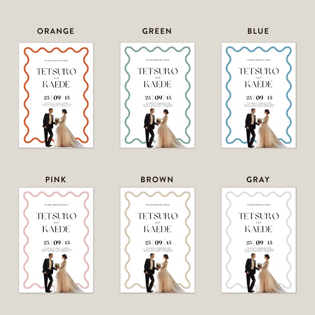 ウェルカムボード｜wave｜結婚式　#2