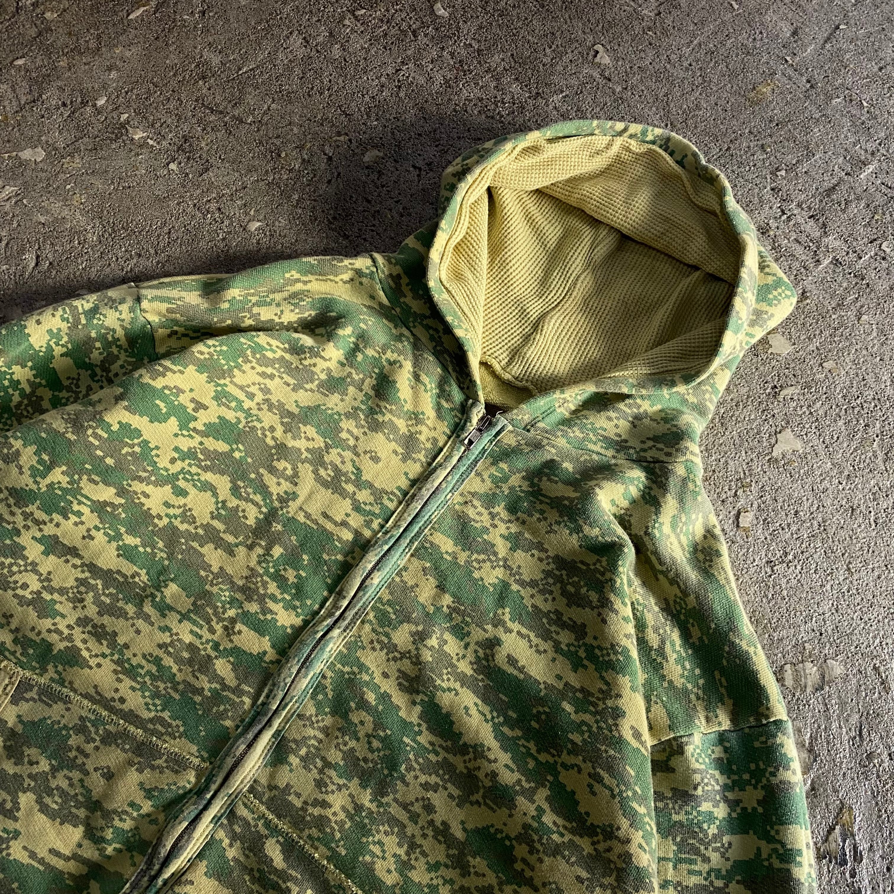00s THE GREAT CHINA WALL camouflage zip hoodie【仙台店】 | What'z up