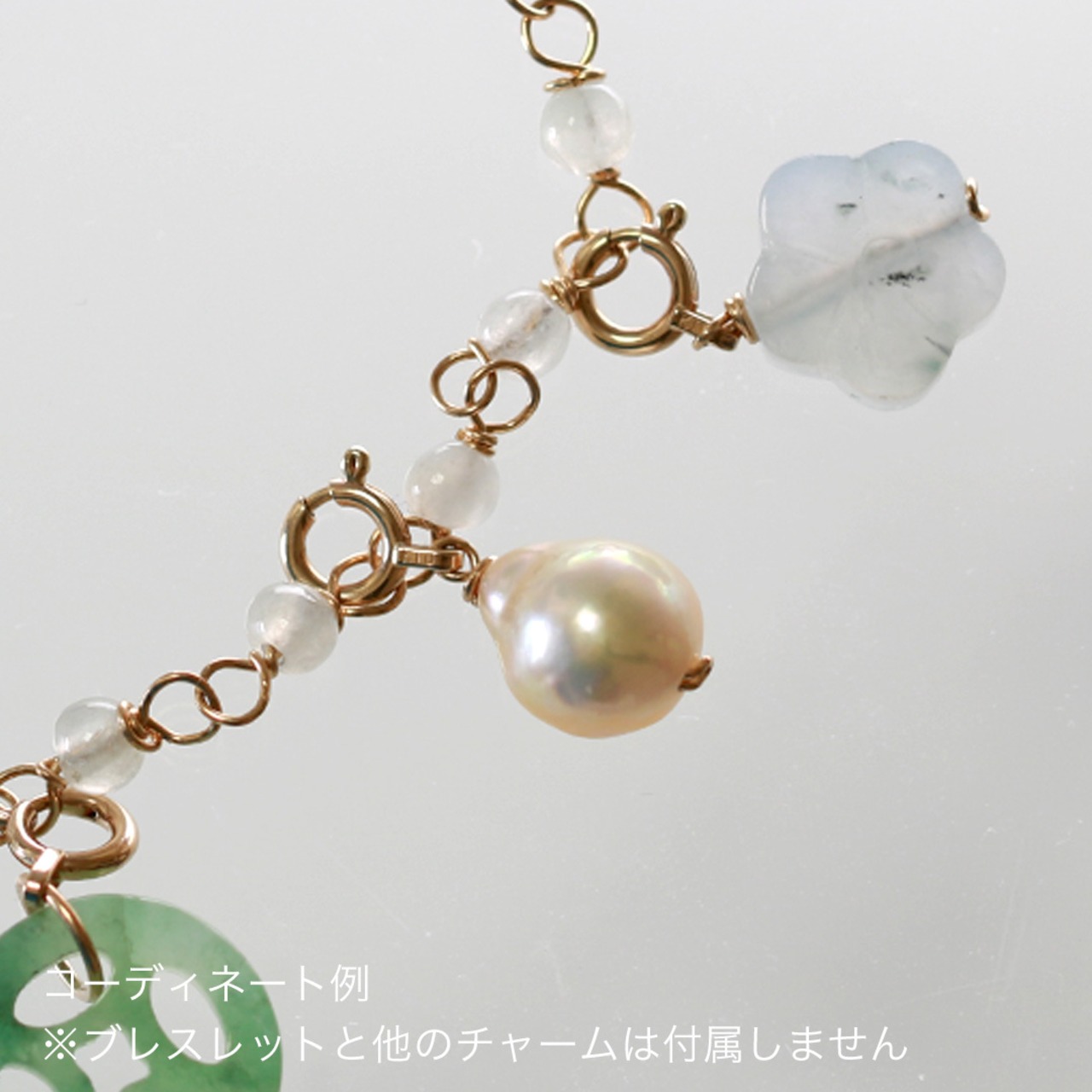 今季一押し！ アコヤ真珠チャーム！ K10 akoya ペンダントトップ アコヤ真珠 pt1001