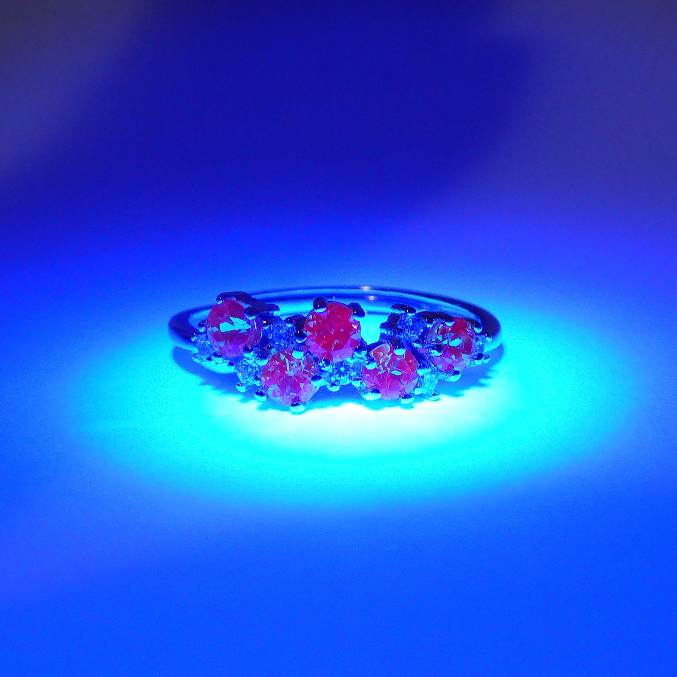 リースRing♦︎合成アレキサンドライト♦︎