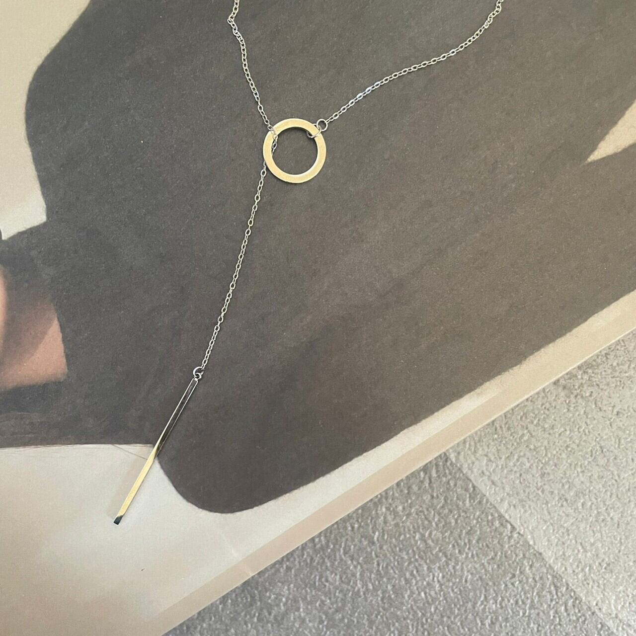 ロングチェーンネックレス Joie