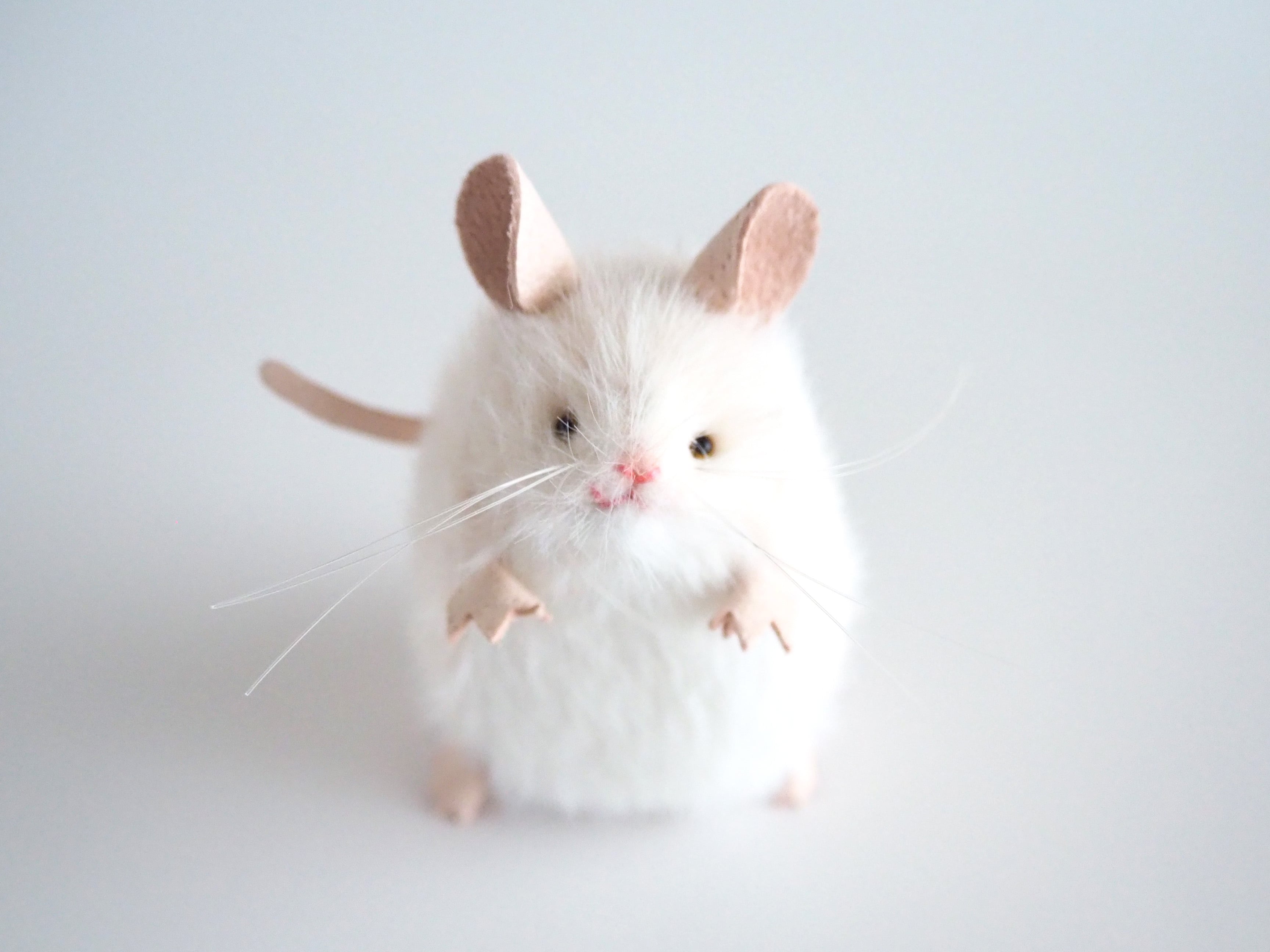 マウスのぬいぐるみ<木の役/桜> | MISUMI YURI Onlineshop