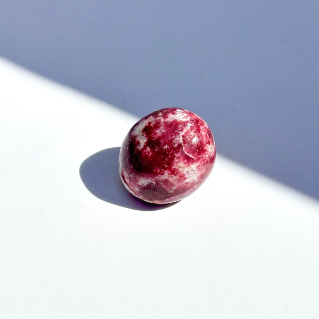 ノルウェー産チューライト タンブル41 ◇ thulite ◇天然石・鉱物・パワーストーン・インテリア