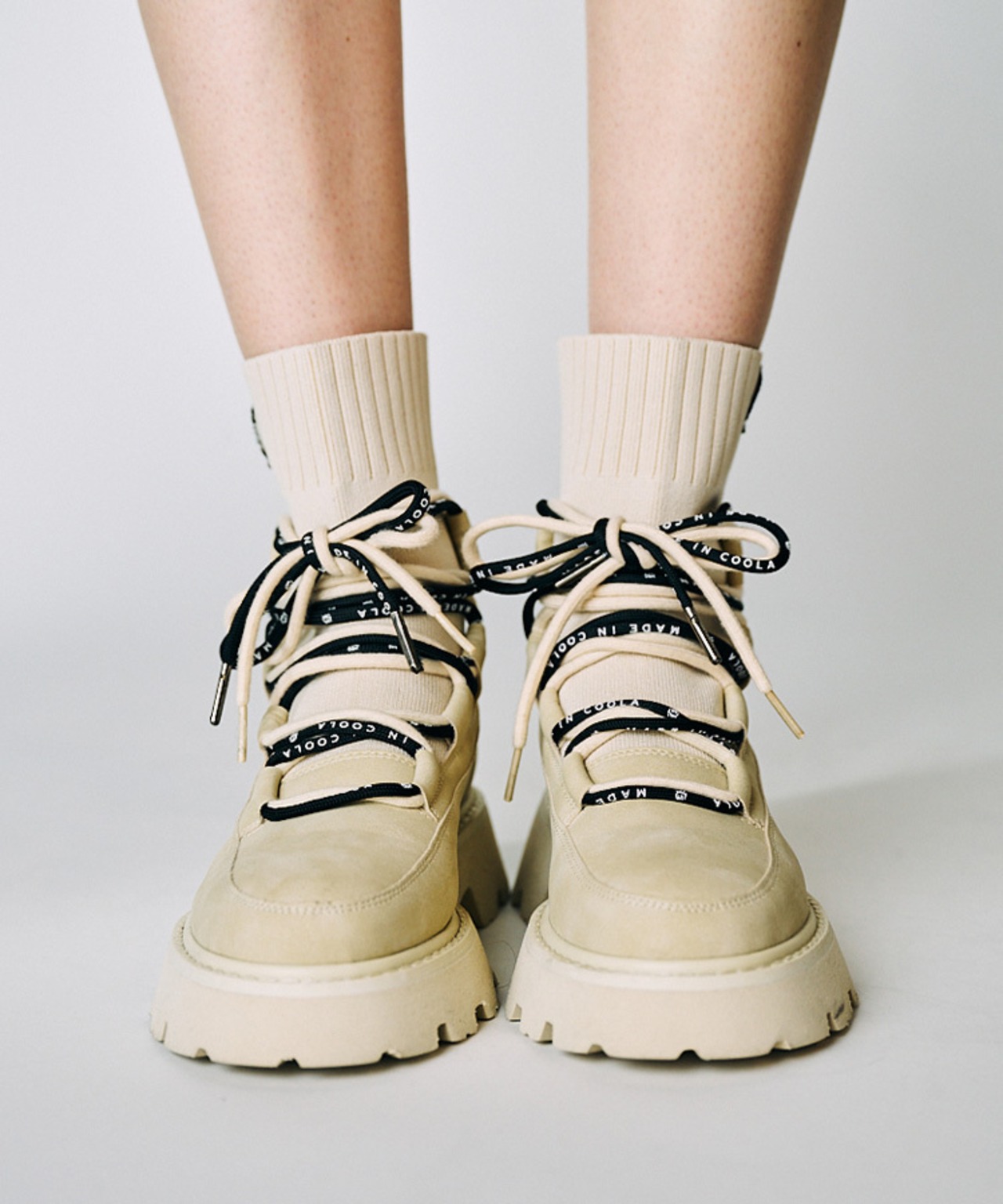 COOLAスペードロゴニットブーツ　CQ-49520