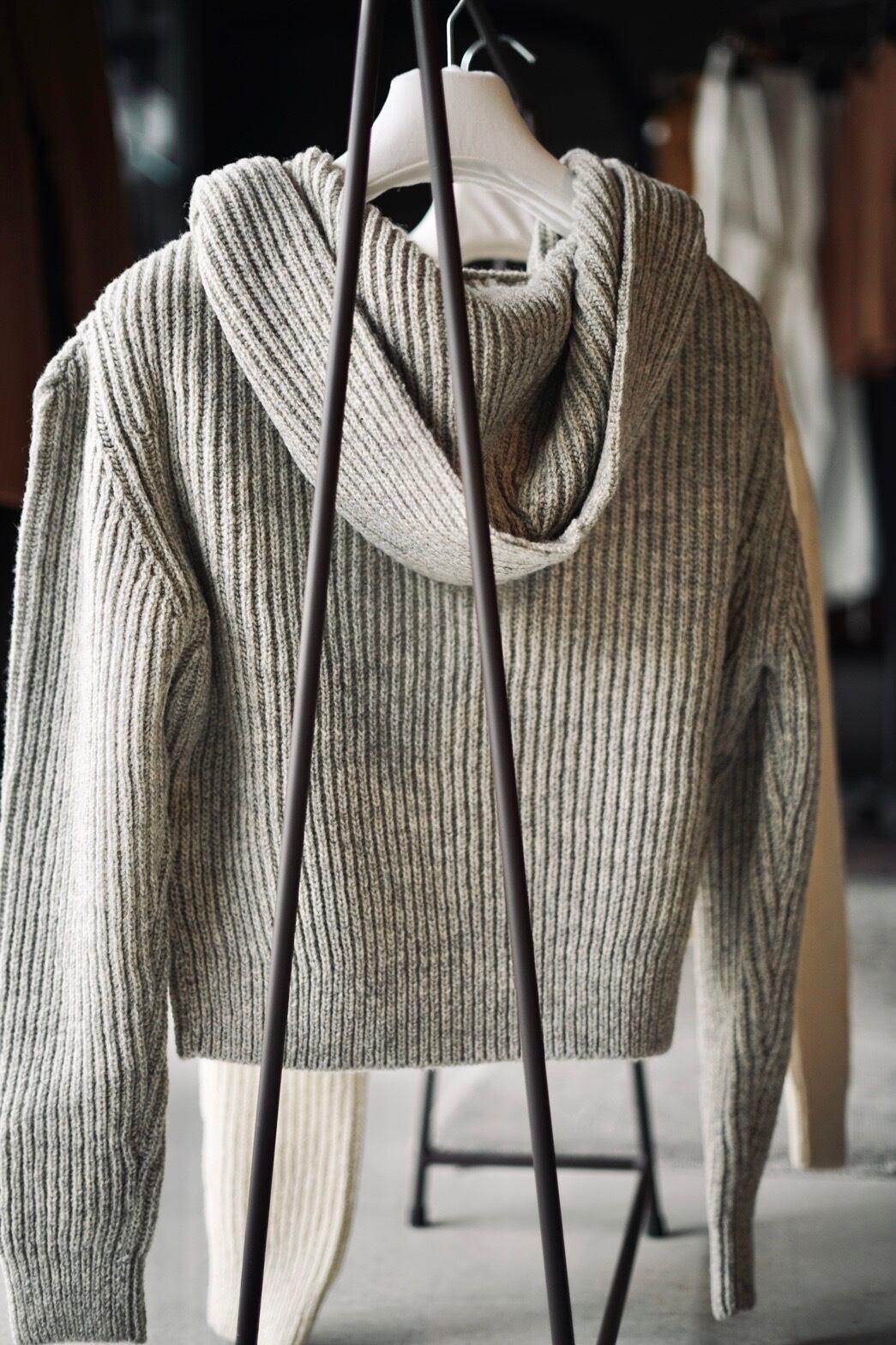 FUMIKA UCHIDA / CASHMERE HOODED STORE 完売 FUMIKA_UCHIDA FUMIKA