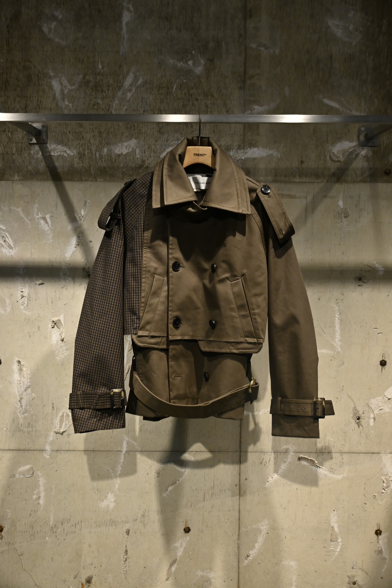 【26AW | MEN】Feng Chen Wang フェンチェンワン / ジャケット / DECONSTRUCTED SHORT TRENCH COAT  FUF22JK26 - 9