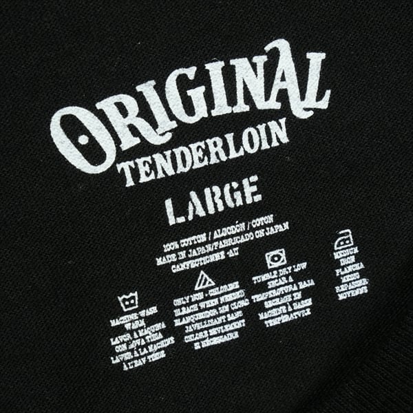 新品未使用　TENDERLOIN 3A ロンt tシャツ　ブラック　XL Size【L】 TENDERLOIN テンダーロイン LONG SLEEVE TEE 3A BLACK ロンT