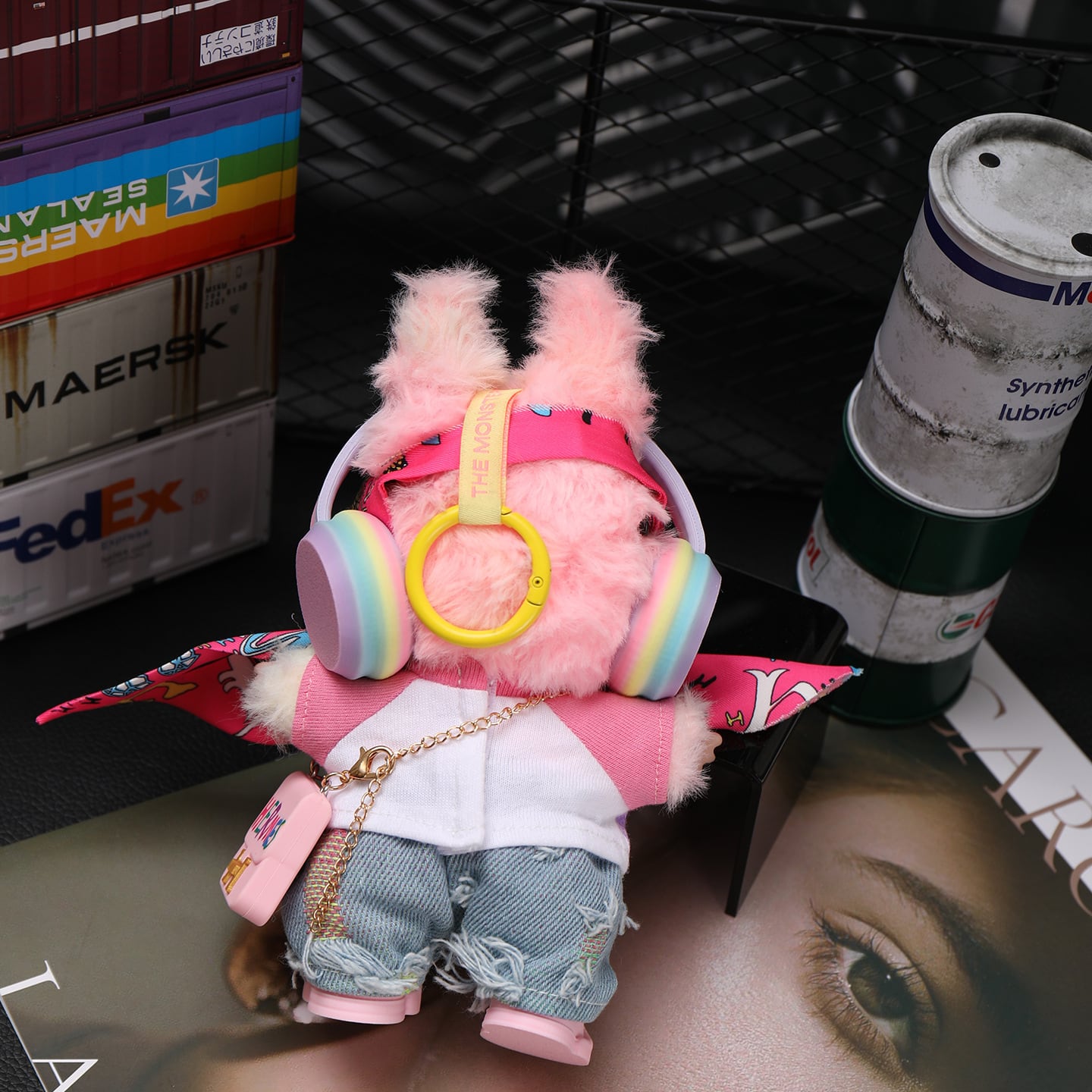 ラブブ 1-3代対応 トップス＋パンツ＋バンダナ＋靴＋メガネ＋