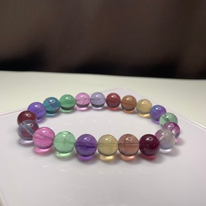 A24.限定品✩極✩レアカラー♪マルチカラーフローライトブレスレット