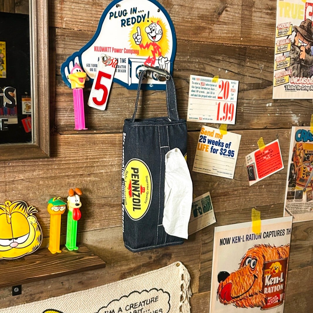 ✨️ティッシュのドレスアップに♡✨️ Tissue Cover / ティッシュカバー 吊り下げ / ティッシュケース【 Betty Boop ( ベティ・ブープ ) 】RED