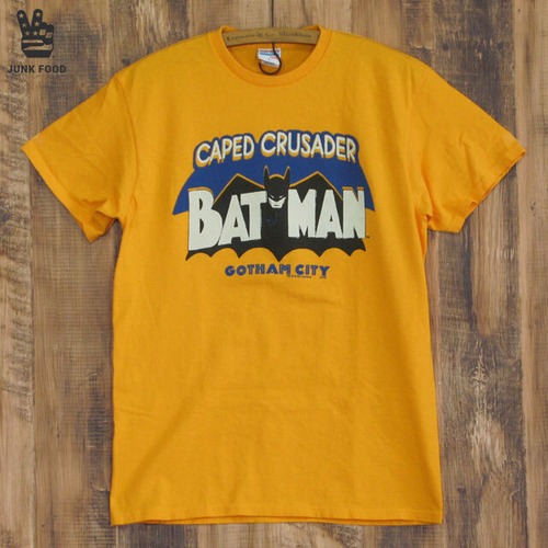 送料無料 JUNK FOOD ジャンクフード メンズ Tシャツ BATMAN バットマン ロゴ