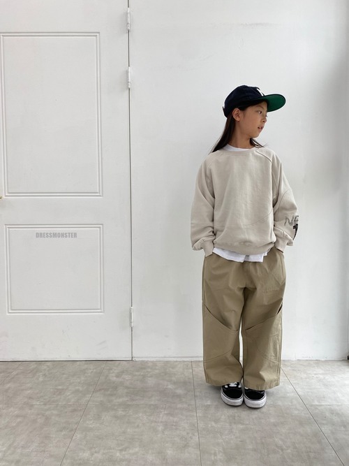 【予約】DRESS MONSTER 切り替えチノパンツ 120~160