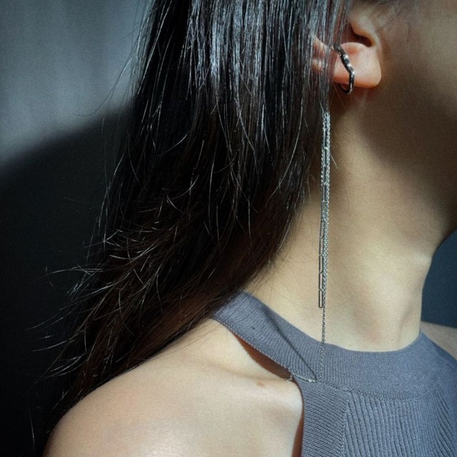 Drop chain ear cuff　V1416