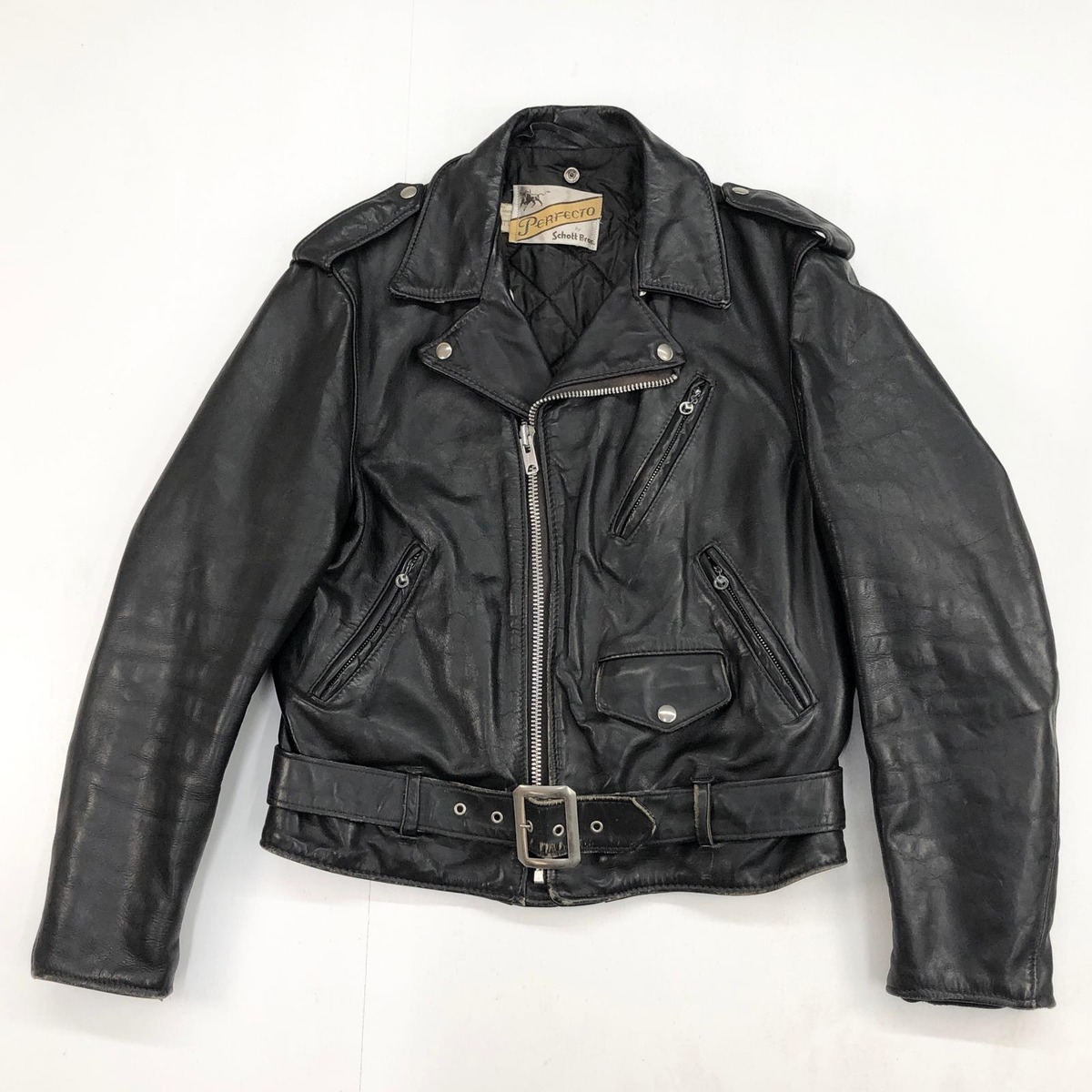 SCHOTT ショット 70年代 USA製 613 PERFECTO 牛タグ前期 ワンスター 