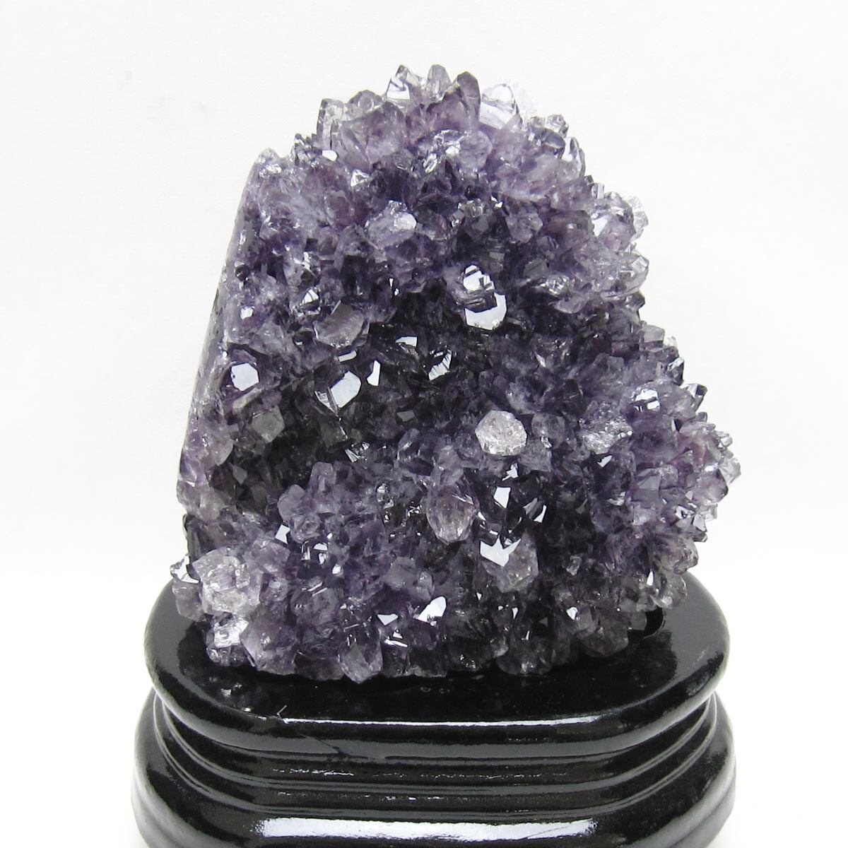アメジスト クラスター ウルグアイ産 アメジスト 原石 amethyst 台座付属 一点物 182-8832