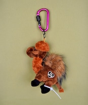 COOLAファーキャメルBAGチャーム (BROWN) CQ-47524H