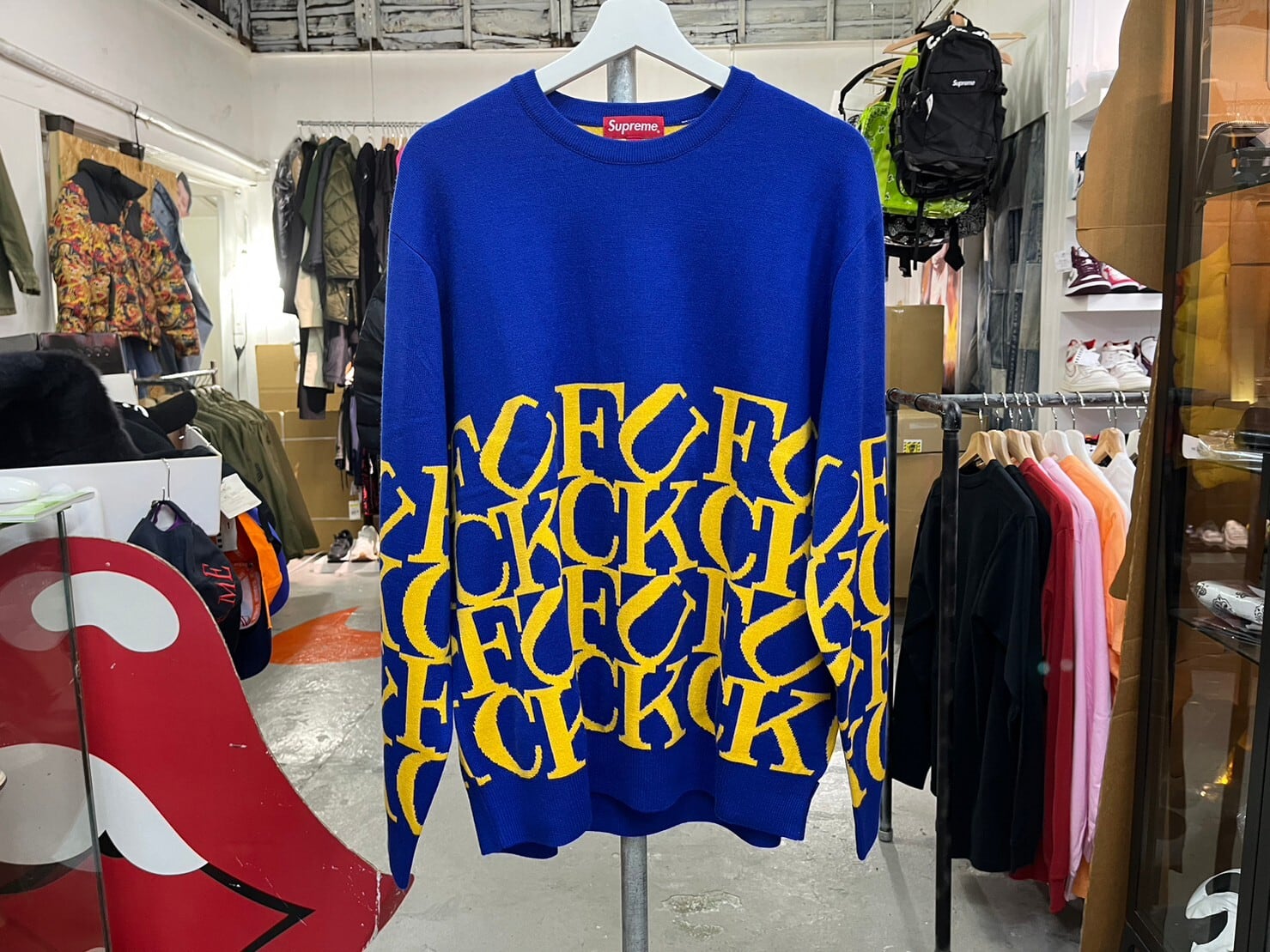 Supreme Fuck Sweater - ニット/セーター