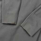 イタリア製 EMPORIO ARMANI エンポリオアルマーニ Vネック 長袖 ワンピース 40/グレー系 レディース ビンテージ