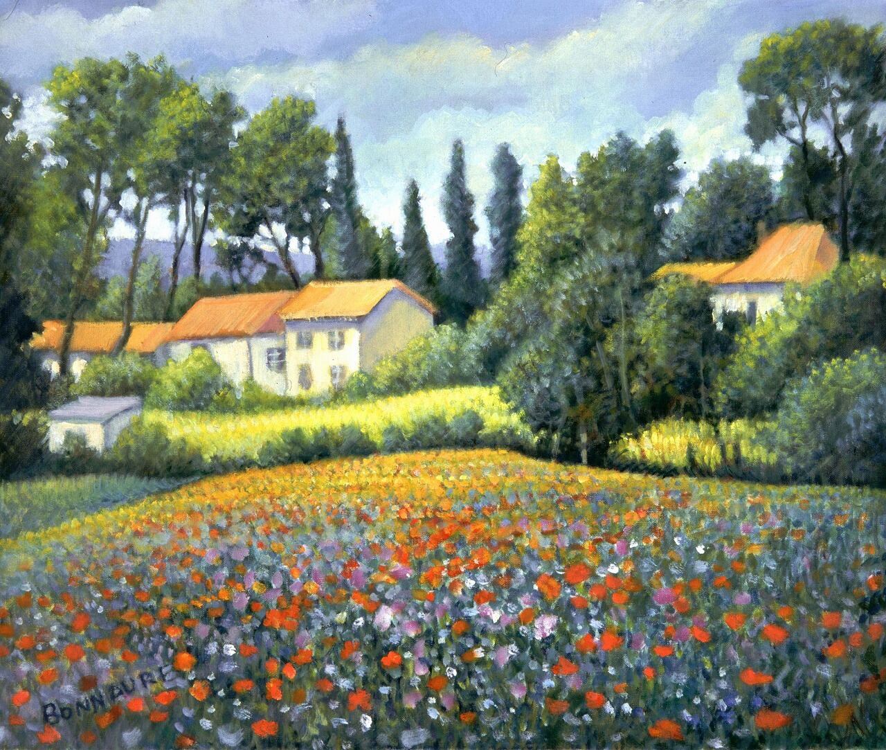 コレーズの花咲く野原