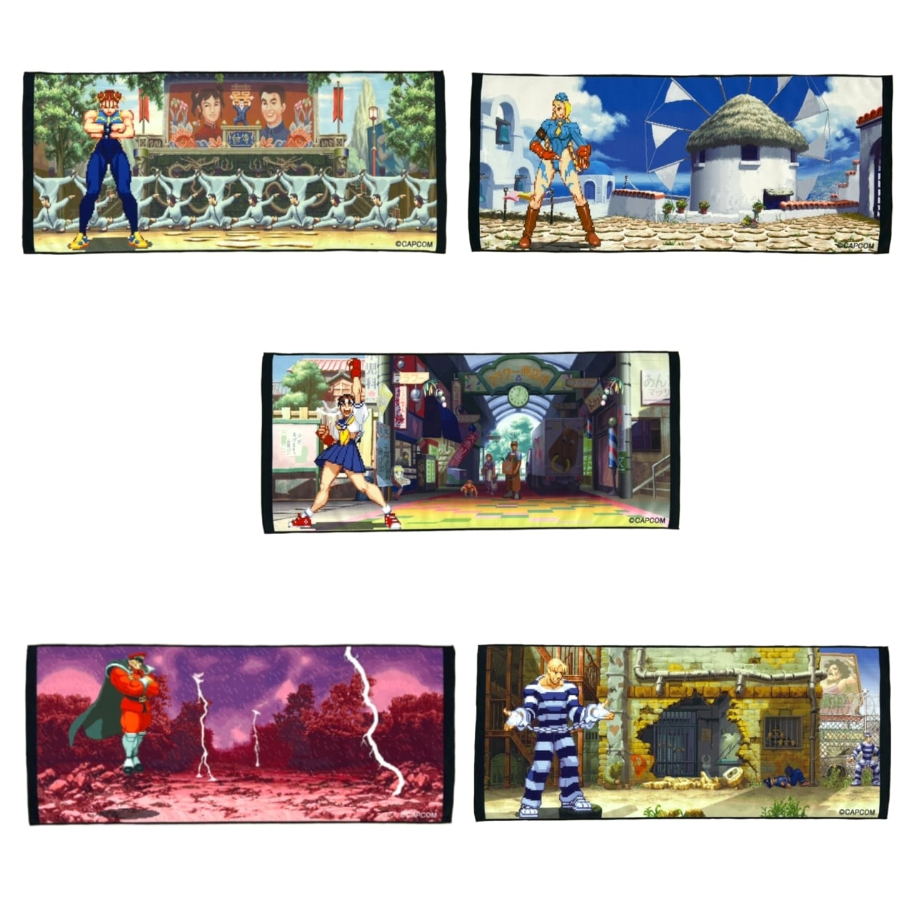 SFZステージフェイスタオル(全5種) | BACKDROP GAMEMONSTER SFZステージフェイスタオル(全5種) | BACKDROP GAMEMONSTER