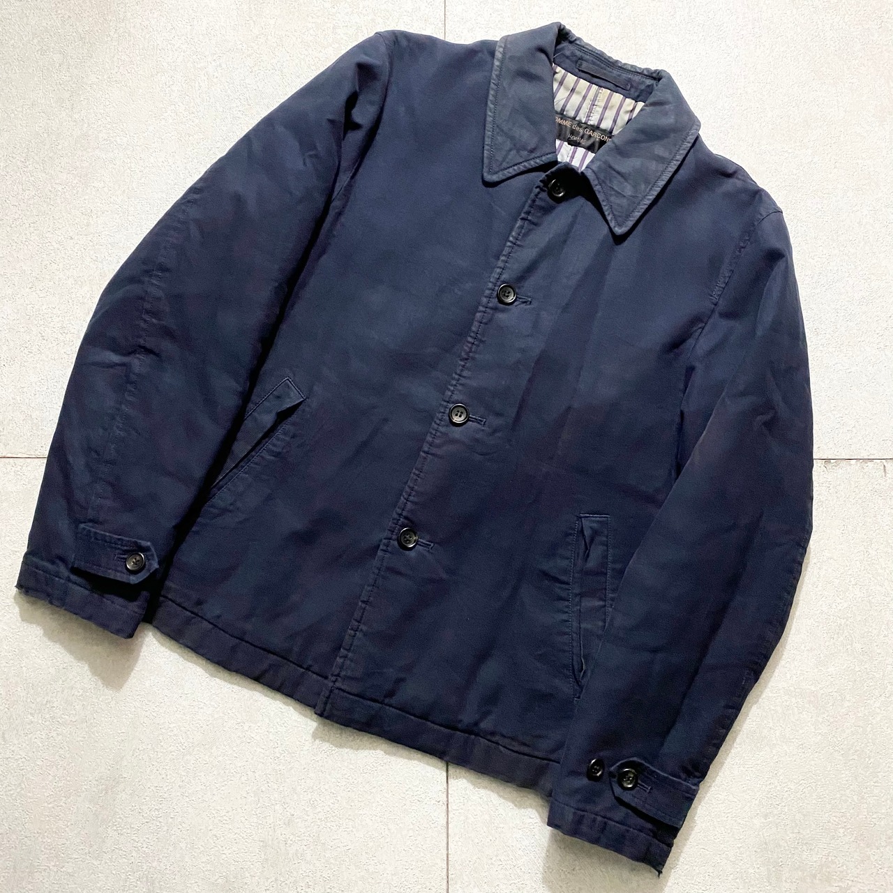 AD2003 COMME des GARCONS HOMME padding twill jacket