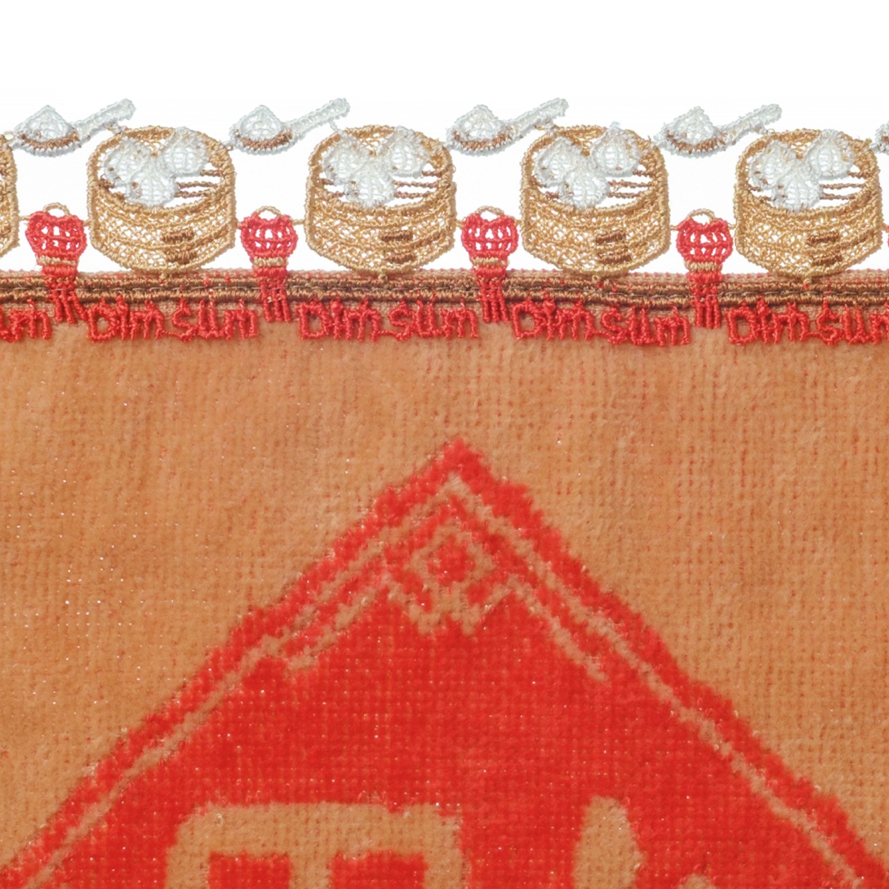 【近沢レース店】シーズンタオルハンカチ「飲茶」