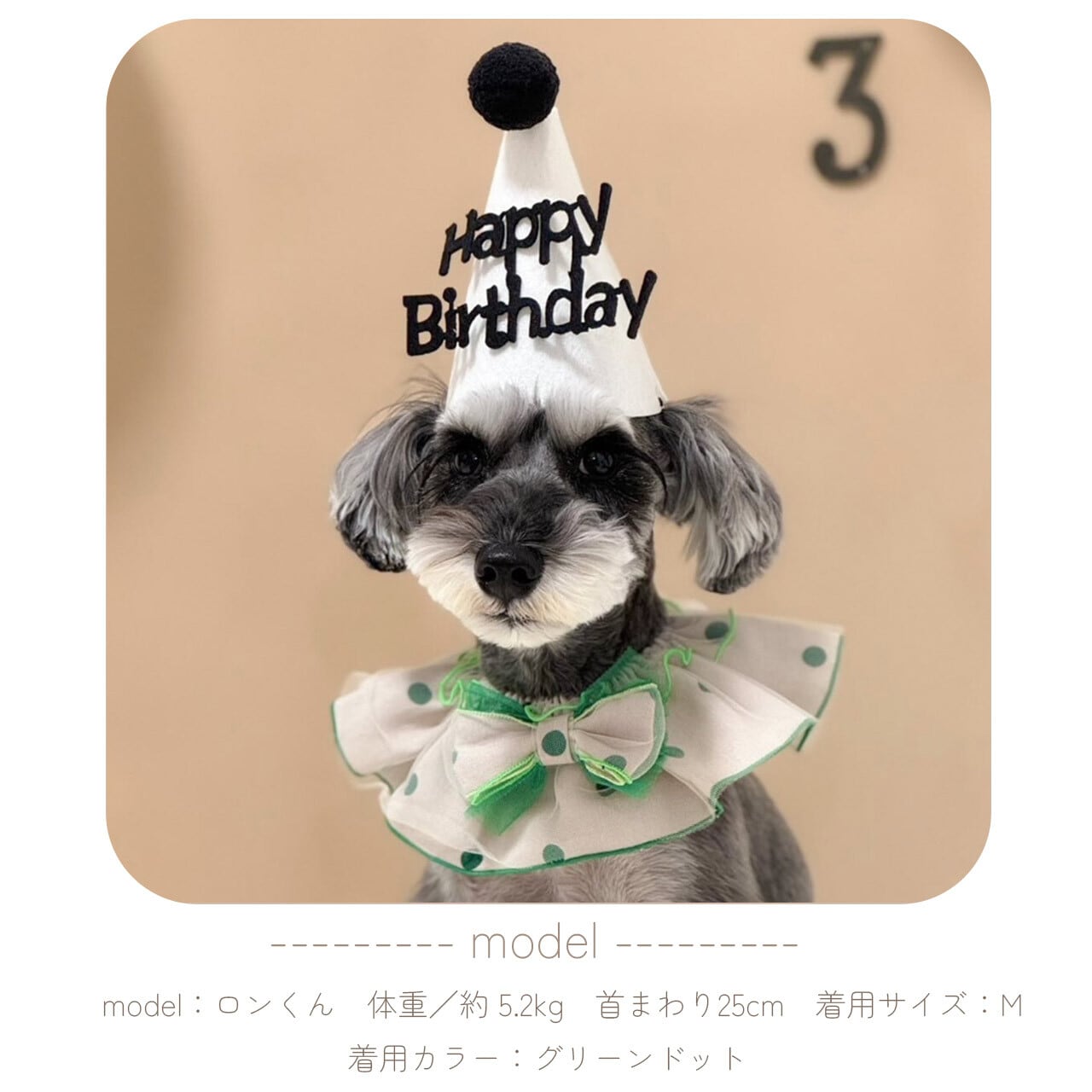 3way pop bib【Way_Collection】（リボン 愛犬とおでかけ ビブ スタイ