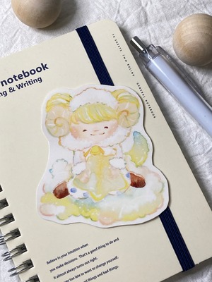 12星座ステッカー★牡羊座