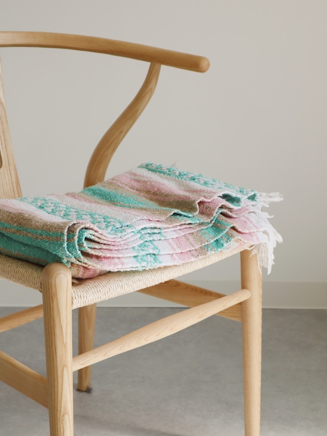 mexican rug(green×pink)