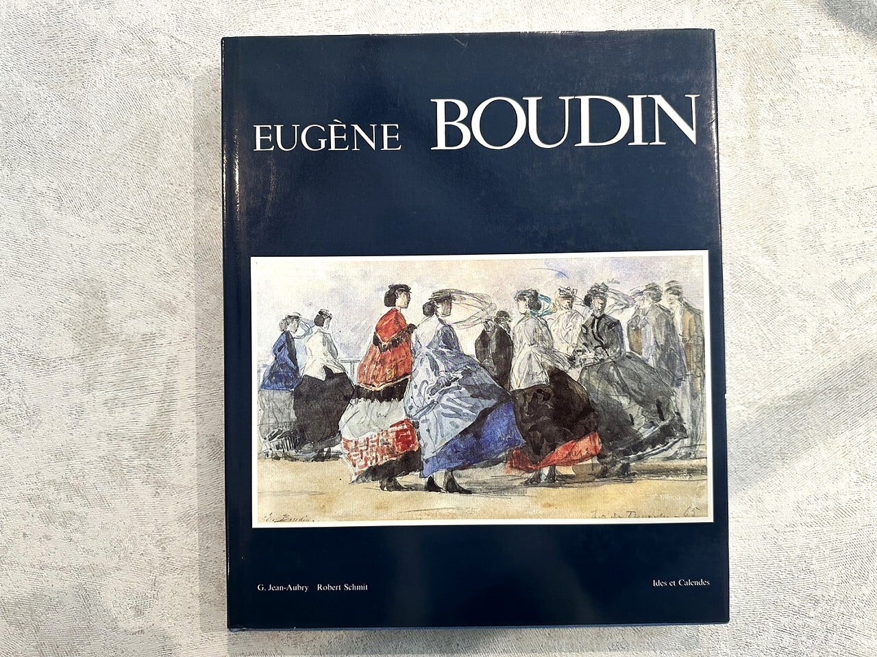 【VA567】EUGENE BOUDIN La Vie etl'Oeuvre d'Apres Les Lettres et Les Documents Inedits /visual book