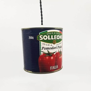 トマト缶を使用したペンダントライト