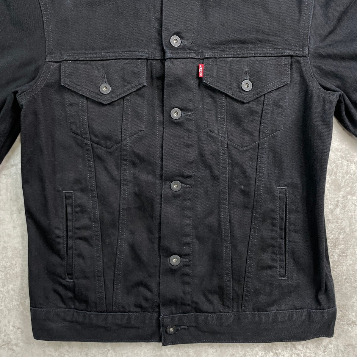 Levi's リーバイス ブラックデニムジャケット メンズM 古着 アメカジ G
