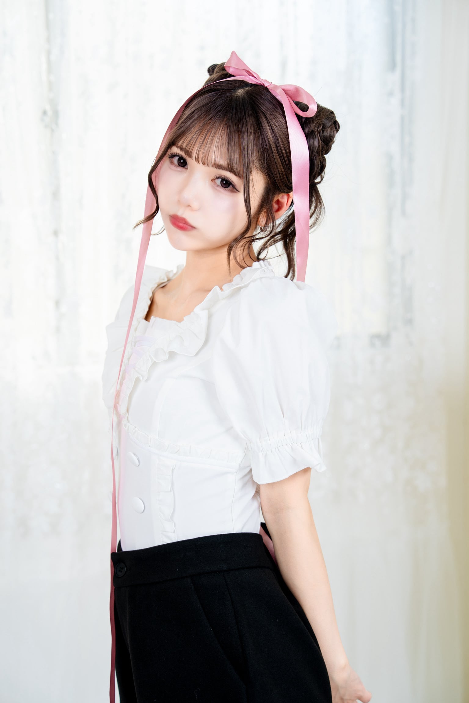 Bebe frill blouse