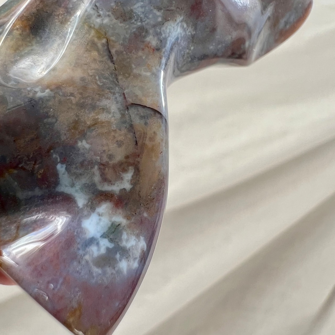 憧れのモデルボディ*オーシャンジャスパー201*天然石カービング*鉱物*天然石インテリア*置き物