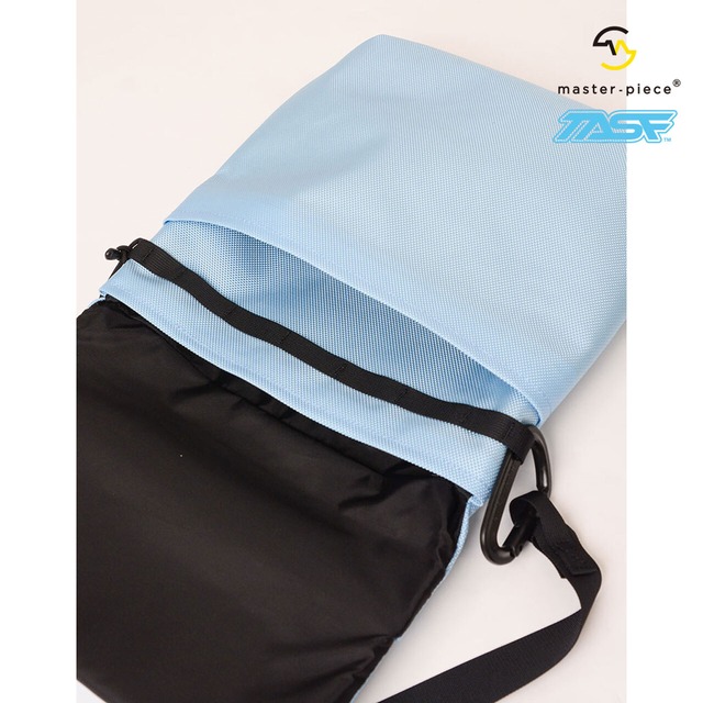 50%OFF!!　TASF×master-piece®︎  /  TESTER BAG  /  SAX（店頭SAMPLE）