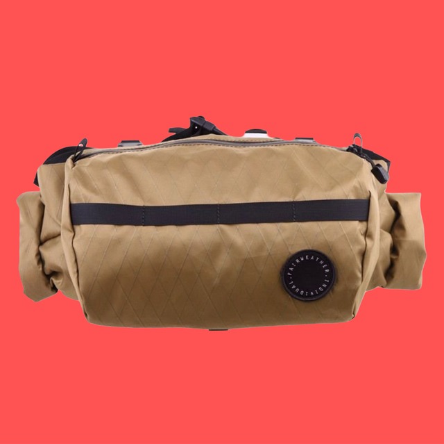 FAIRWEATHER】HANDLEBAR BAG + (X-PAC/COYOTE) | Humhumhug Online Shop