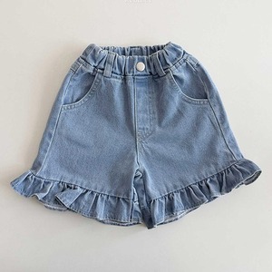 【予約商品】frill five denim pt