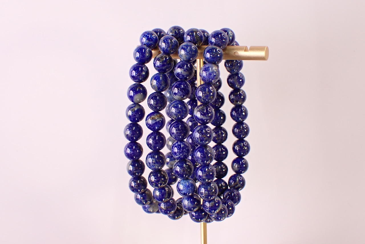 ラピスラズリブレスレット　 [D3-192]