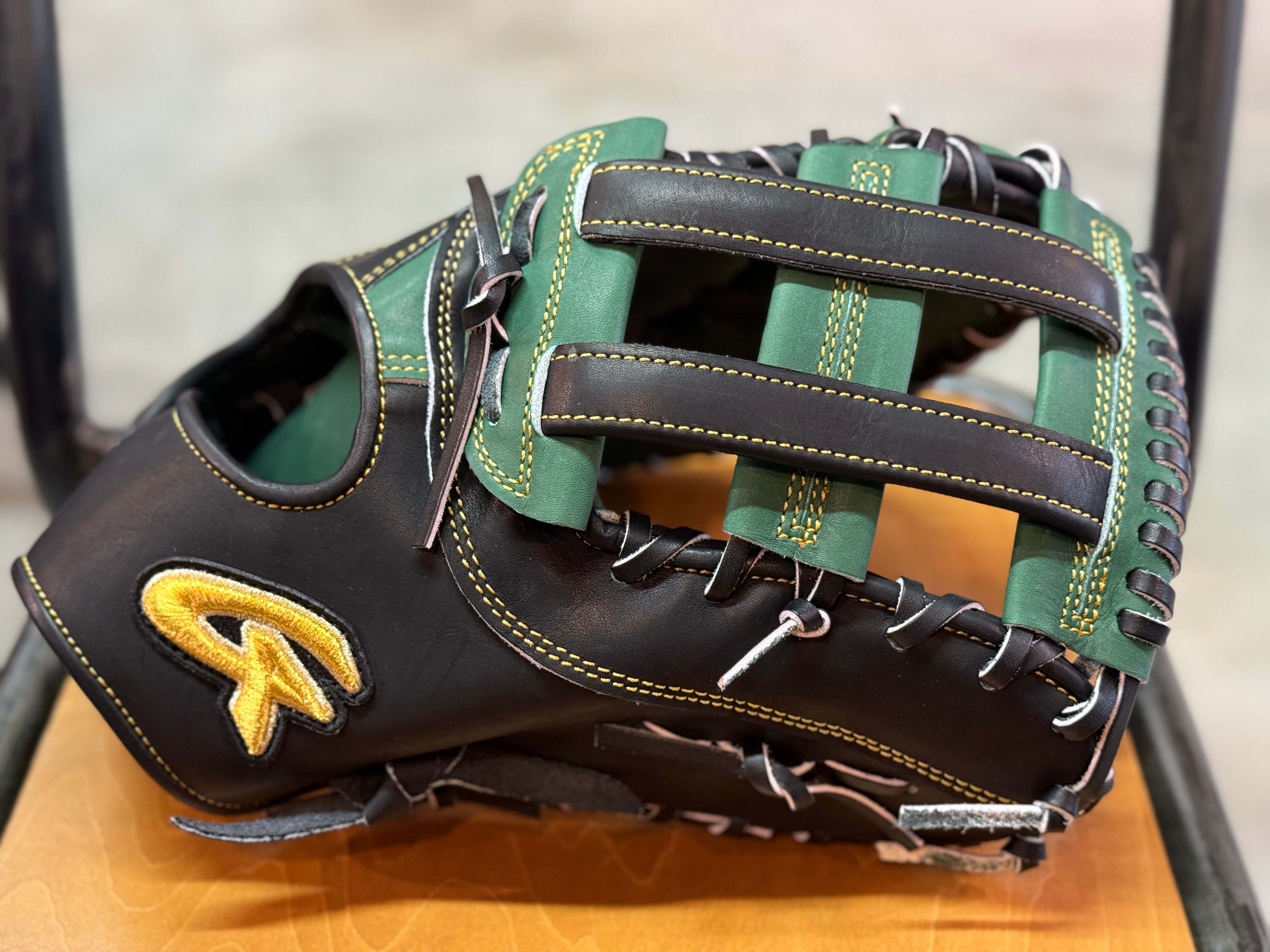 あーず　ゴリラスポーツ　一般軟式ファーストミット　型付済　即使用可能！ GROW 硬式軟式兼用 ファーストミット 超限定 ゴリスポ完全別注品