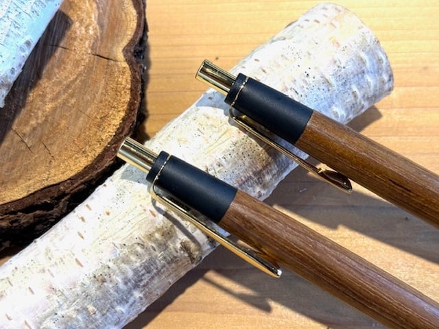 12月販売「匠」筆記具シリーズ 木軸ペン チーク | SUWAプレミアム