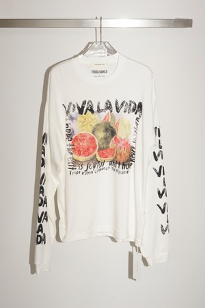 museum neu - Frida Kahlo VIVA LA VIDA Long Sleeve T-shirt