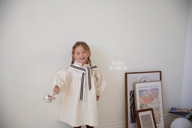 【予約商品】2025 冬 新作 STUDIO NOUNOU スタジオヌヌ 2色展開 ララワンピース