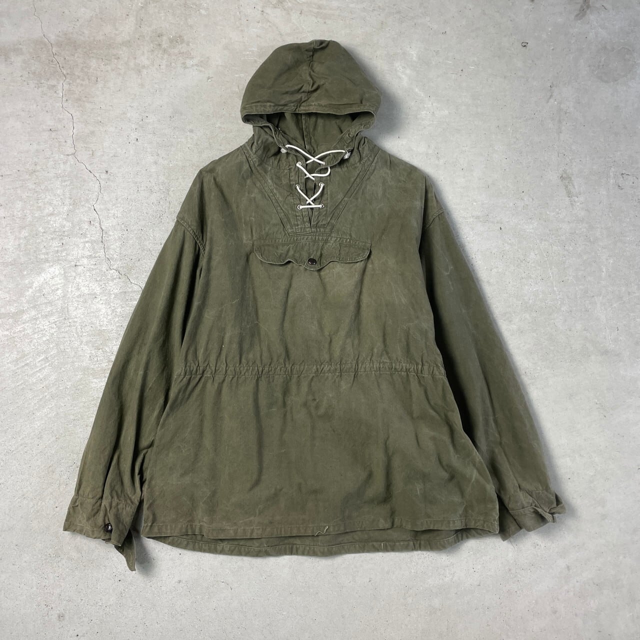 50年代 ブルガリア軍 コットンアノラックパーカー ハイキングスモック 