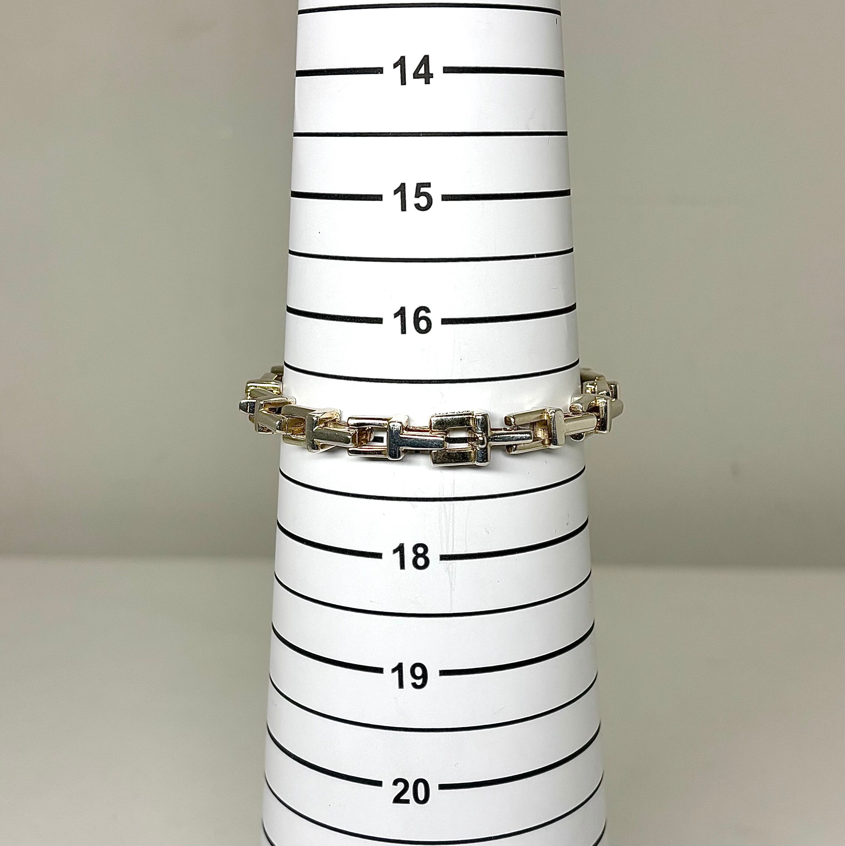Tiffany&Co. Tナロー チェーン ブレスレット シルバー925 ティファニー 